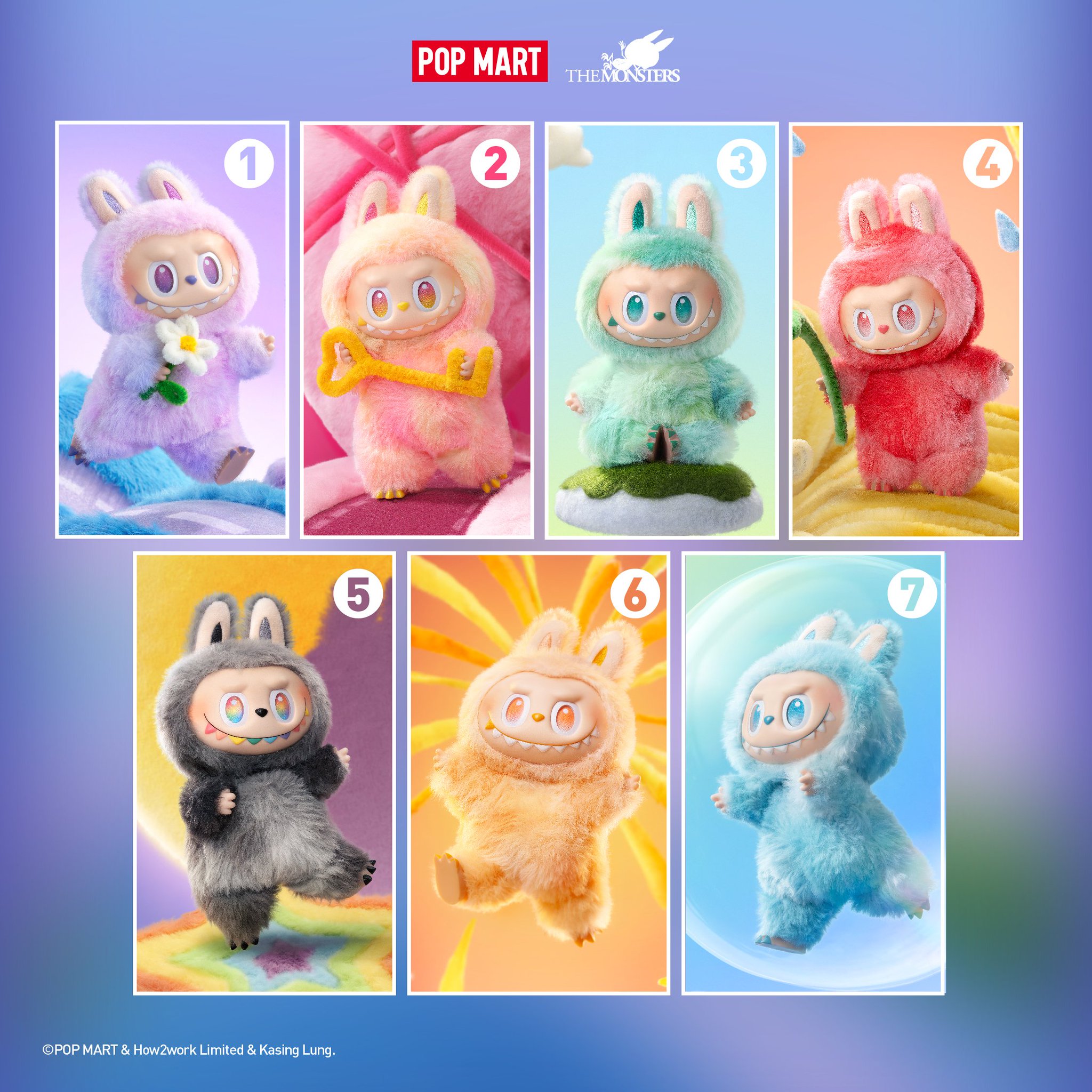 popmart labubu set3点 POP MART's new LABUBU Constellation Series is launching