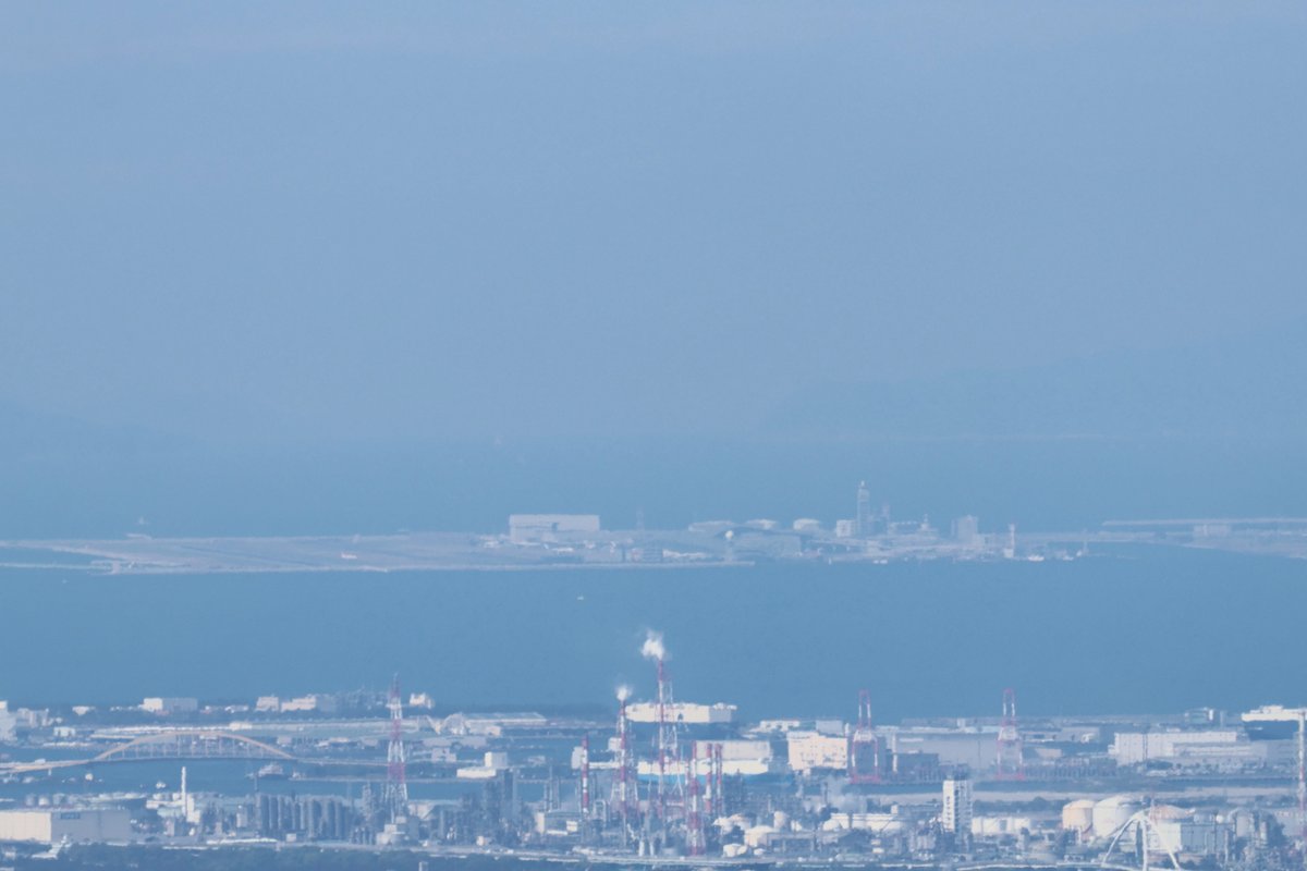 ikomasanjou's tweet image. 今日は
【絶景日和】
です📷
関西空港・神戸空港・伊丹空港
の3空港がみえました(*^-^*)
#生駒山上遊園地
#関西空港
#神戸空港
#伊丹空港
#絶景