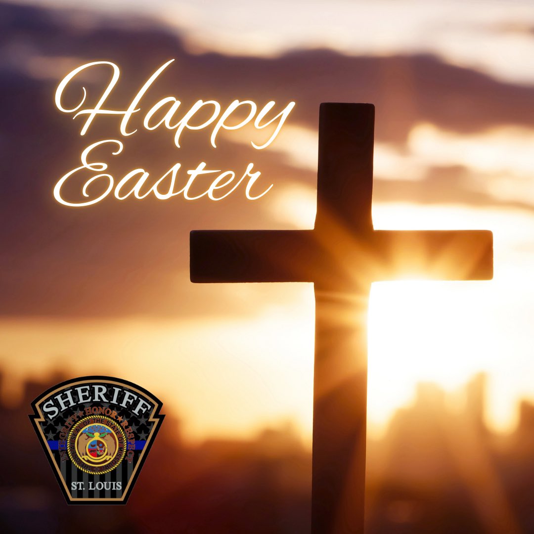 Wishing everyone a safe and peaceful end to this Easter Sunday. From all of us at the Sheriff’s Office — Happy Easter!