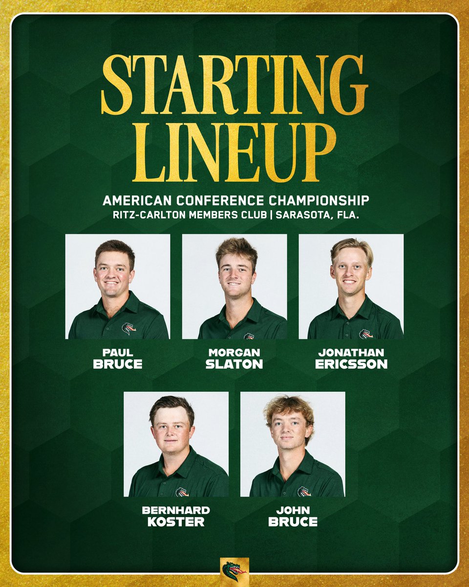 Postseason is upon us 😤

Ready to go at the AAC Championship!
