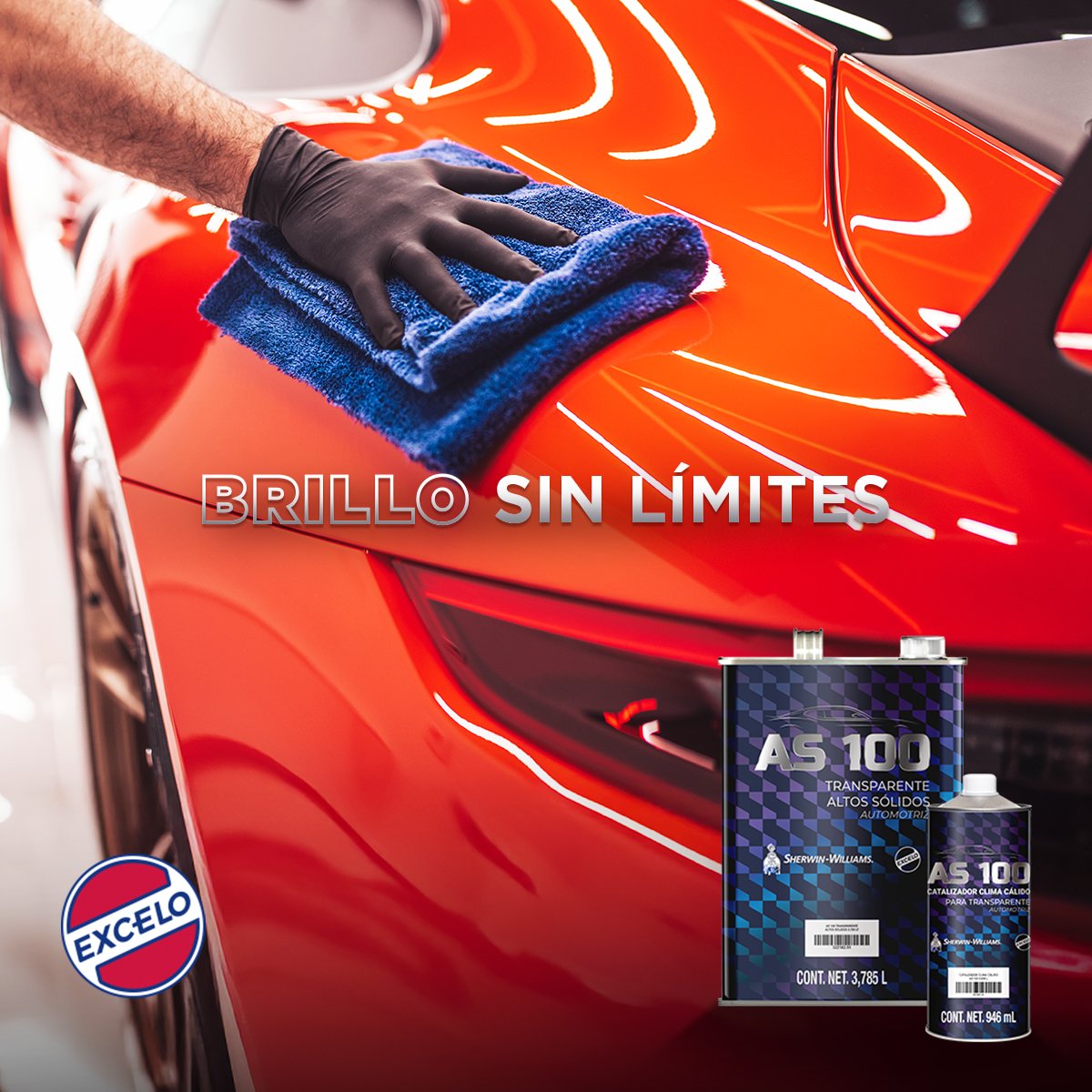 SWautomotiveMx's tweet image. Un brillo potente con protección duradera es posible con el catalizador y el barniz AS 100. ¡Lo que tu auto merece!

#AS100 #Excelo #SherwinWilliamsAutomotive #RepintadoAutomotriz