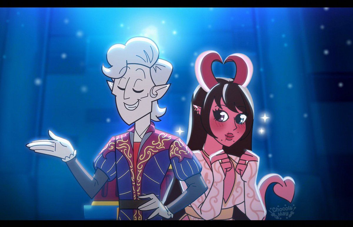 Chocolamay's tweet photo. Forgot to post this here, but I had to try my hand at copying the style of the animatic, so I shoved Aurelia in there♥
[#bg3 #tav ] https://t.co/PwOqGP8zLg