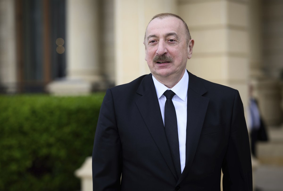 ShanghaiEye's tweet photo. At the invitation of President #XiJinping, President of #Azerbaijan #IlhamAliyev will pay a state visit to #China  from April 22 to 24, Chinese Foreign Ministry spokesperson announced on Monday. https://t.co/BKxVg5epBY
