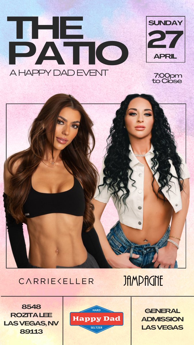 Vegas double header this weekend !! 
Saturday set time ! 12-1am
Sunday set time : 7-9pm