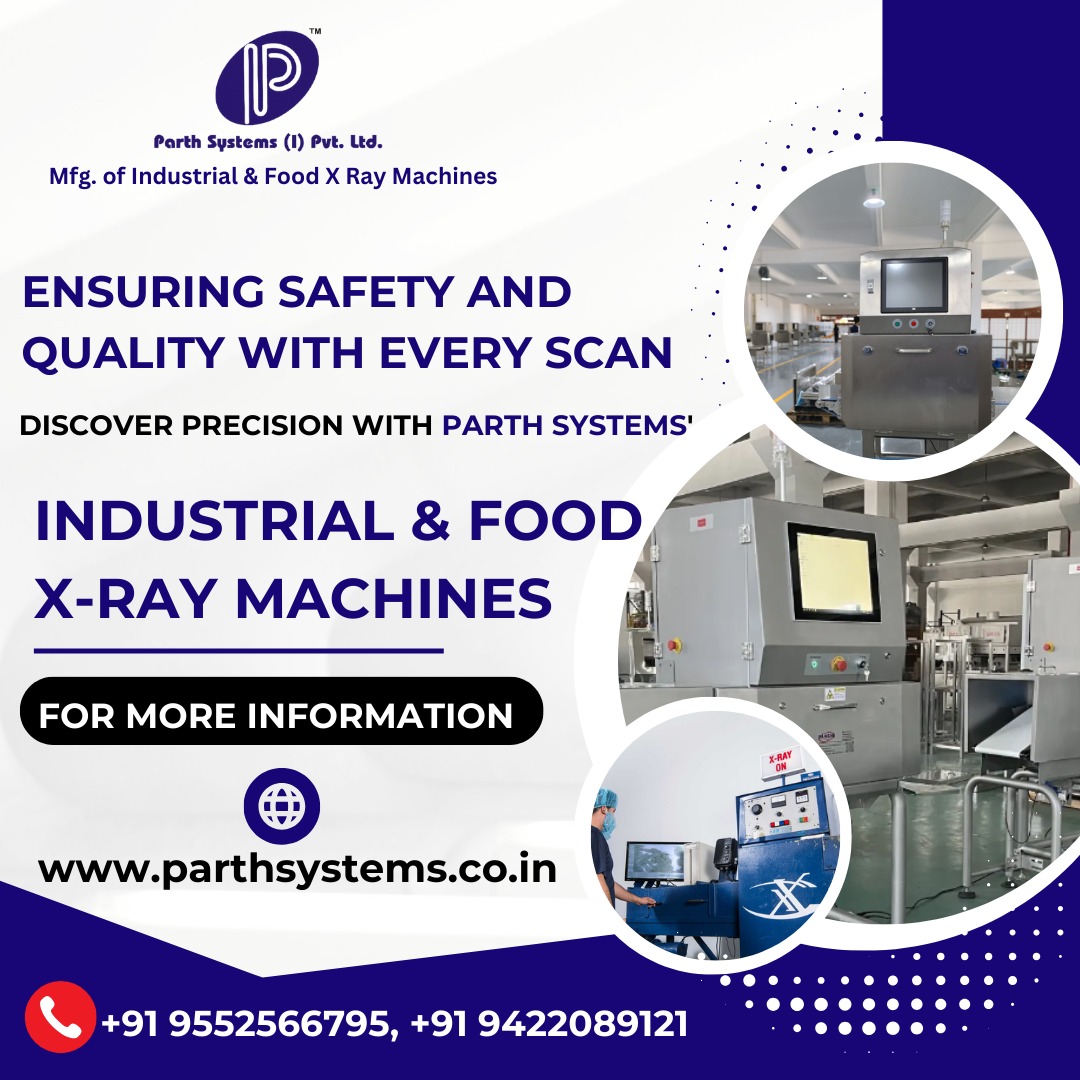 parsysipl's tweet image. Redefining Quality Control with X-Ray Precision.

#ParthSystems #india #ParthSystemsIndia #XRayInspection #IndustrialXRay #FoodSafety #QualityControl #FoodInspection #IndustrialSafety #FoodQuality #XRayMachine #PrecisionTechnology #SafeFood #QualityMatters #AutomatedInspection