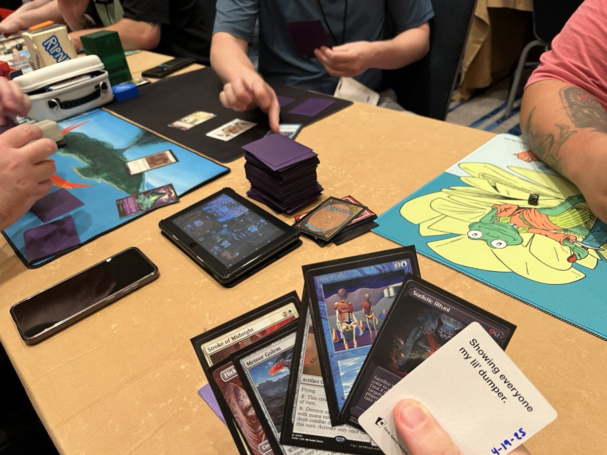 JimDavisMTG's tweet image. Another awesome @CoolStuffInc event!

Had a blast at #CSCon, thanks to everyone who said hi or played a game with me, looking forward to the next one!