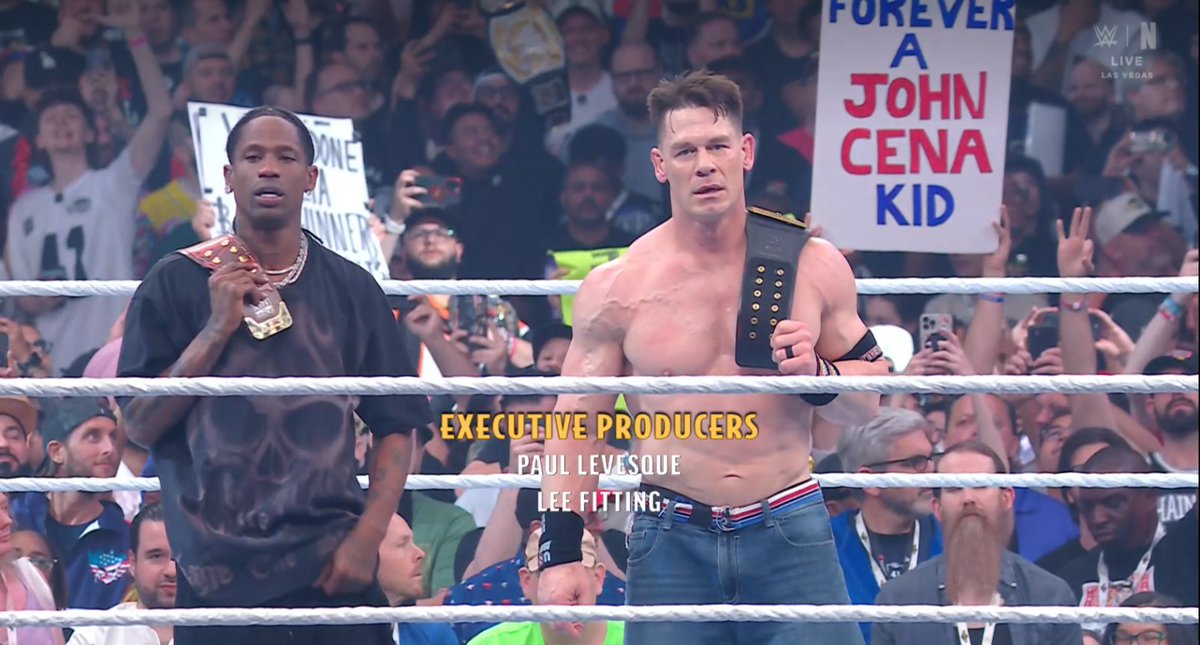 One word for the ending?
#WWE #ManiaWithSK #WrestleMania