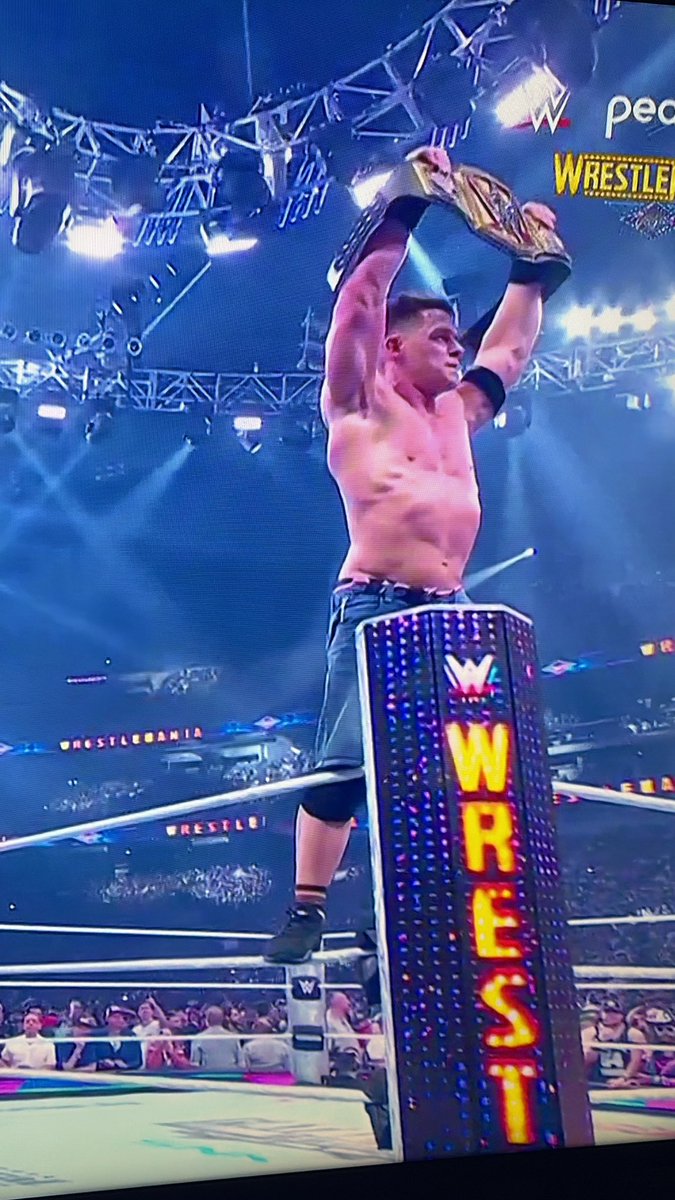 DevynJames's tweet photo. @WWE @JohnCena LETS GOOOOOOOO THE TIME IS NOW AND FOREVER!!!! Way to go Unc!!!!!! WE SEEEEEEEE YOU!!!! #WrestleMania41 #TheTimeIsNow #ThankYouCena #WWEWrestleMania #WWE #GOAT https://t.co/RxbidY5jEa