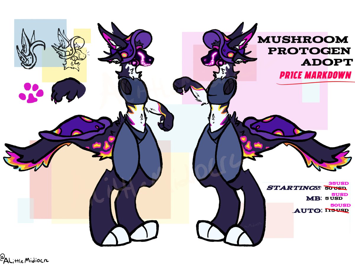 🍄Adopt price markdown!!!🍄
/instructions/and benefits still apply.

End date is now Apr 26th!!!!!!!
Comment your bids! Dm me any questions 🙂

(You don't have to, but a repost would be much appreciated. Thank you!)