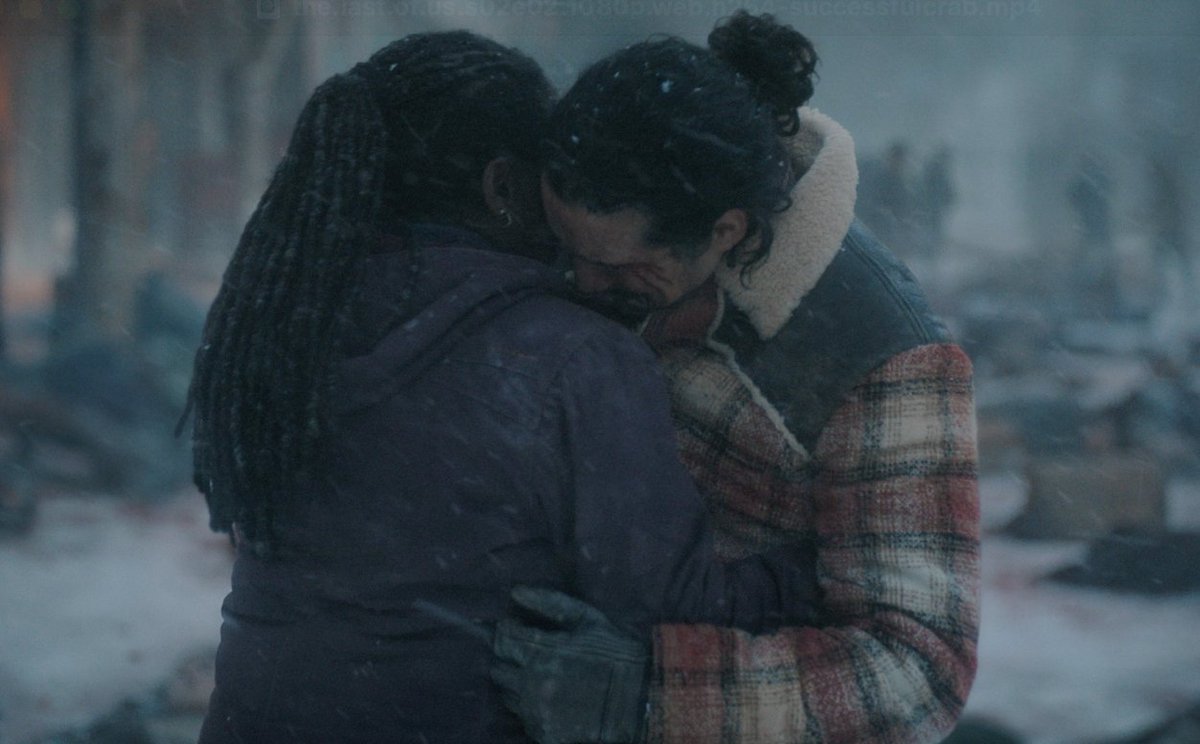 avemz18's tweet photo. tommy inconsolable after the battle in jackson and he doesnt know his brother is BEING DRAGGED BACK IN A FUCKING BODY BAG WHAT THE HELL GUYS #TheLastOfUs https://t.co/xlZlcP3gH9