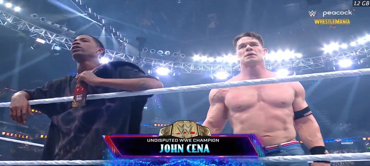 Prashant1999k's tweet photo. #WrestleMania41 #JohnCena become 17th WWE champion 💪 

#LCDLFAllStars #ENHYPEN #NamtanFilm1stFMinMacao #Alikocistifa https://t.co/M9Mlucn8UH