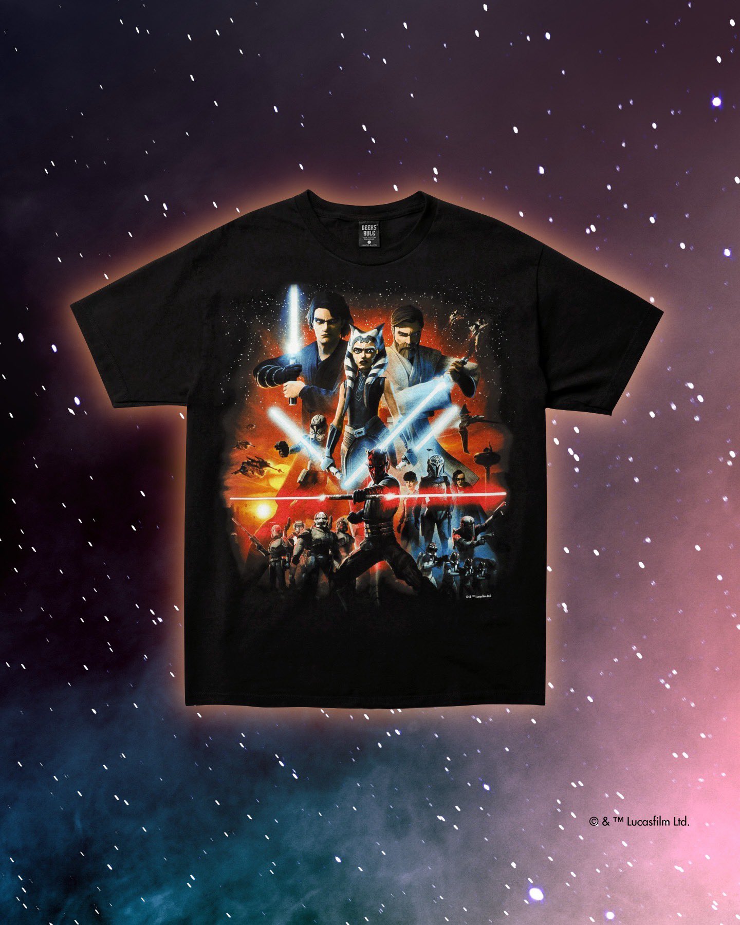 Rogue One × GEEKS RULE Brand new, unopened] XL GEEKS RULE Star Wars Rogue One T