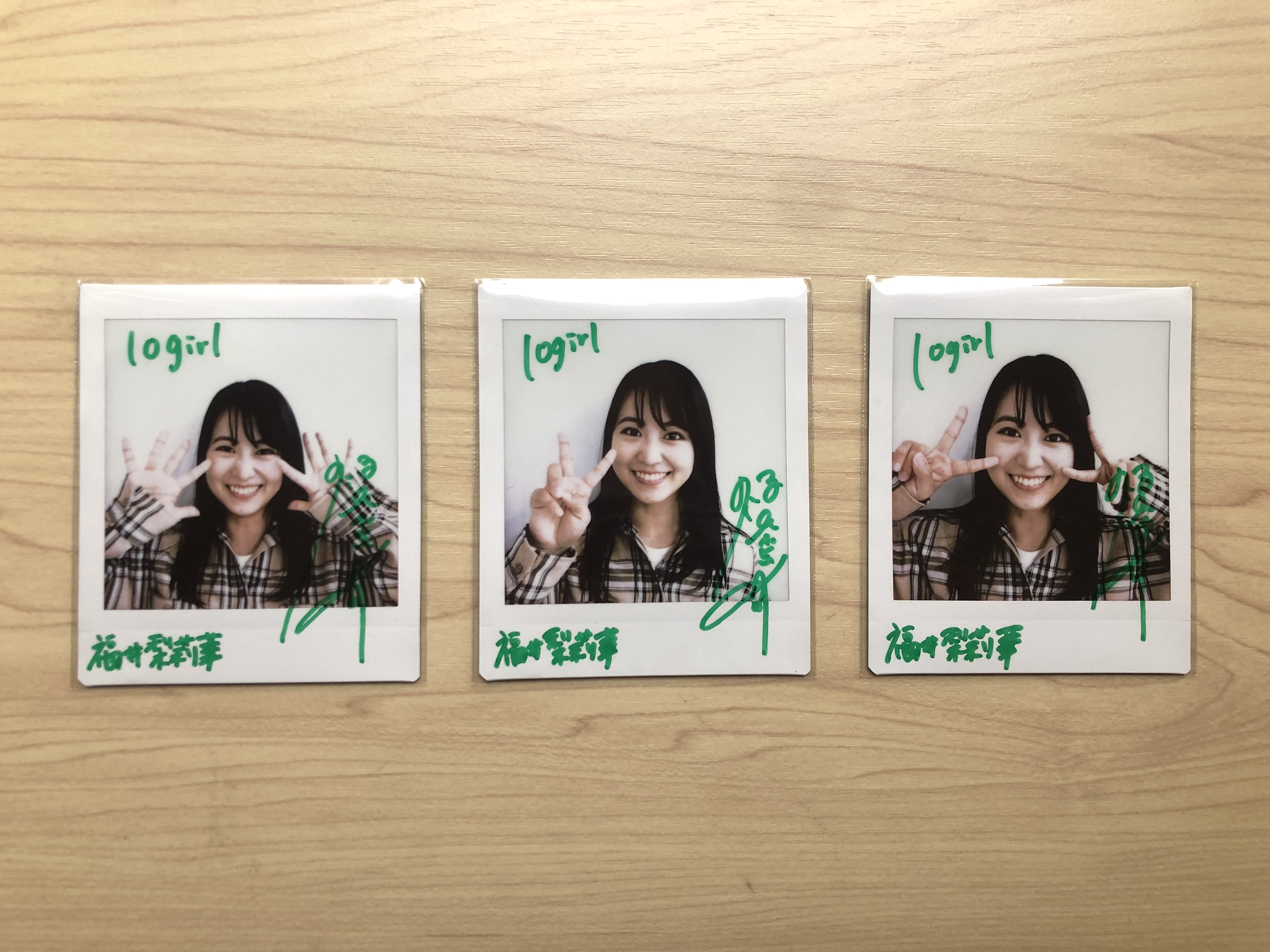 福井梨莉華 直筆サイン入り チェキ 当選品 抽プレ 抽プレ当選品 福井梨莉華 直筆サイン入りチェキ わき見せ レッド