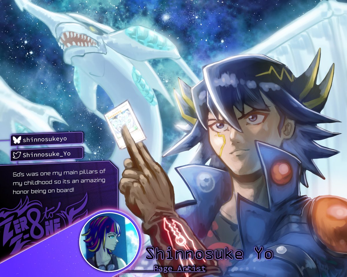 ZERO to Z-ONE YGO 5D's zine! - RESULTS 01/22 (@aygozineproduct) on Twitter photo Coming next on the track, ๐๐ธ๐
๐ ๐ก๐ ๐-๐๐๐ธ presents . . . Page Artist Shinnosuke Yo!
"5d's was one my main pillars of my childhood so its an amazing honor being on board!"
๐๏ธ <a href="/Shinnosuke_Yo/">Shinnosuke ๐๐ ๏ธ</a>
๐๏ธ bsky.app/profile/shinnoโฆ Coming next on the track, ๐๐ธ๐
๐ ๐ก๐ ๐-๐๐๐ธ presents . . . Page Artist Shinnosuke Yo!
"5d's was one my main pillars of my childhood so its an amazing honor being on board!"
๐๏ธ <a href="/Shinnosuke_Yo/">Shinnosuke ๐๐ ๏ธ</a>
๐๏ธ bsky.app/profile/shinnoโฆ