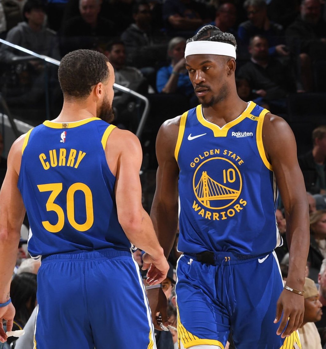 WarriorsLatam_'s tweet photo. 18 puntos para Steph Curry.

18 puntos para Jimmy Butler. https://t.co/3V4TJ1WU9o