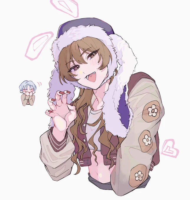 うさ耳付けた可愛さ、あんたにわかんのおぼっちゃん? #HANA_FANART #MAHINA