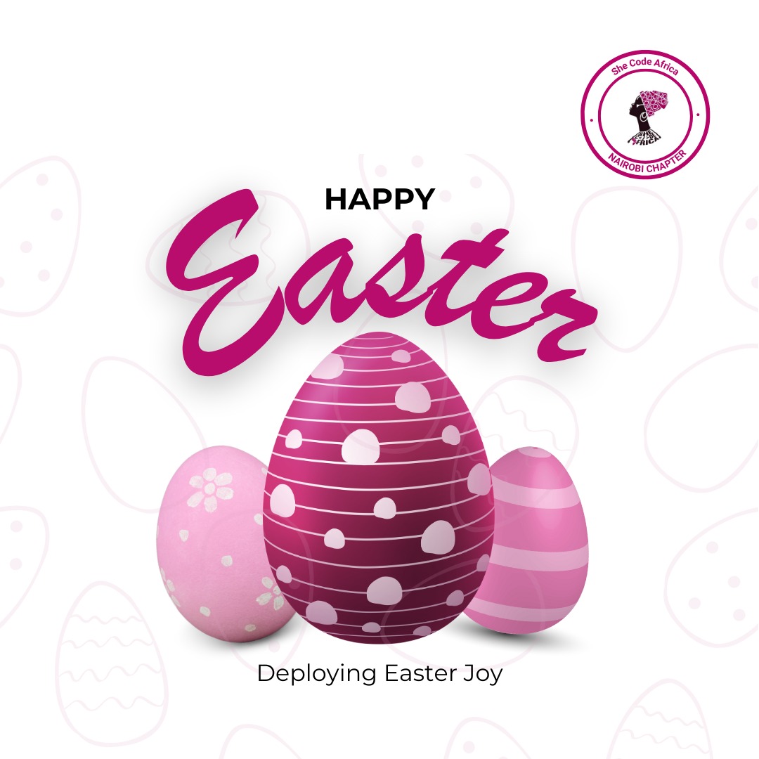 May your code compile clean, your Wi-Fi stay strong, and your Easter eggs be both chocolate and digital!

Happy Easter Techies 🐰 

Remember to join our next session

🗓 Wednesday 23rd April
⏰ 8PM
📍 Google Meet

bit.ly/3GntPs3

Save the date &amp; see you there! 🌟
