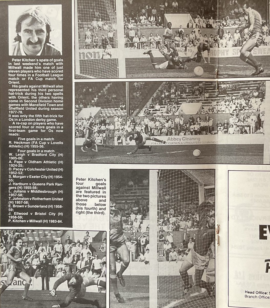 Old Orient Pics (@oldospics) on Twitter photo OTD 1984 Div 3 - Orient 5-3 Millwall Att 3,874 #LOFC (Cornwell, Kitchen 4) #MillwallFC <a href="/orientlegend/">Peter Kitchen</a> OTD 1984 Div 3 - Orient 5-3 Millwall Att 3,874 #LOFC (Cornwell, Kitchen 4) #MillwallFC <a href="/orientlegend/">Peter Kitchen</a>