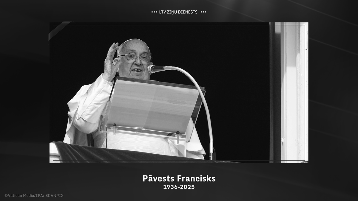 ltvpanorama's tweet photo. 88 gadu vecumā mūžībā devies Romas katoļu baznīcas pāvests Francisks, paziņojis Vatikāns. https://t.co/fhwosYSpGx