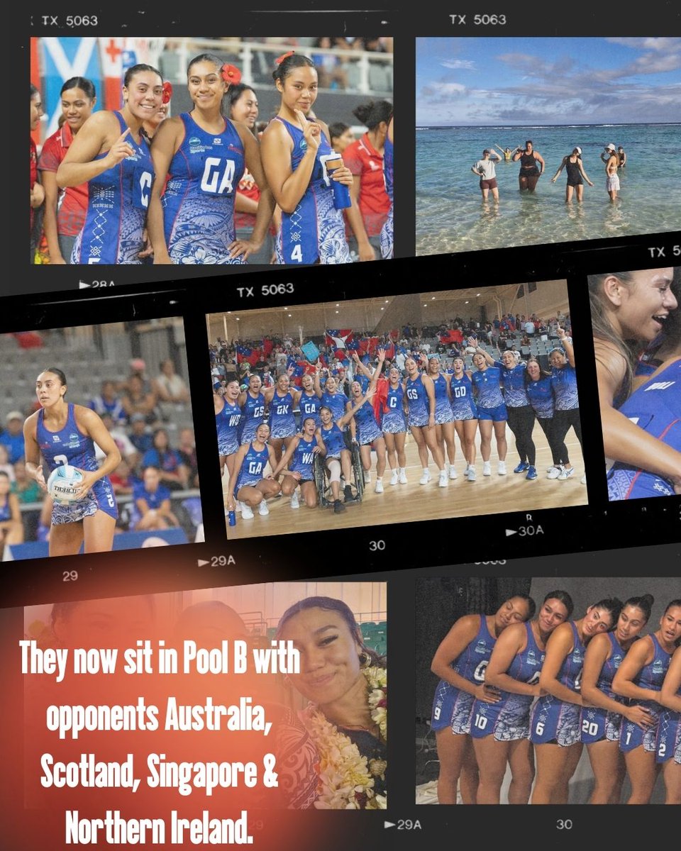 Netball World Cup (@netballworldcup) on Twitter photo Go behind the scenes with <a href="/netball_samoa/">Samoa Netball</a> as they prepare for the Netball World Youth Cup 2025 🇼🇸
Samoa will compete in Pool B alongside Australia, Scotland, Singapore, and Northern Ireland.
#TogetherWeRise #NWYC2025GIB #NetballFamily Go behind the scenes with <a href="/netball_samoa/">Samoa Netball</a> as they prepare for the Netball World Youth Cup 2025 🇼🇸
Samoa will compete in Pool B alongside Australia, Scotland, Singapore, and Northern Ireland.
#TogetherWeRise #NWYC2025GIB #NetballFamily