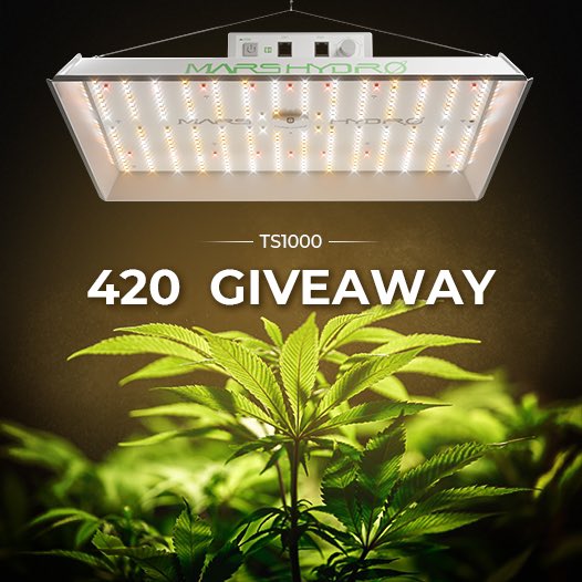 Marvin Da Martian (@mdm_420) on Twitter photo Giving away a Marshydro TS-1000.
Rules are..
Follow <a href="/MarsHydroLight/">Marshydro lighting</a> and <a href="/MDM_420/">Marvin Da Martian</a>
Repost and include a number between 1 and 1000 in a comment.
mars-hydro.com ๐๐ฝ๐ Giving away a Marshydro TS-1000.
Rules are..
Follow <a href="/MarsHydroLight/">Marshydro lighting</a> and <a href="/MDM_420/">Marvin Da Martian</a>
Repost and include a number between 1 and 1000 in a comment.
mars-hydro.com ๐๐ฝ๐