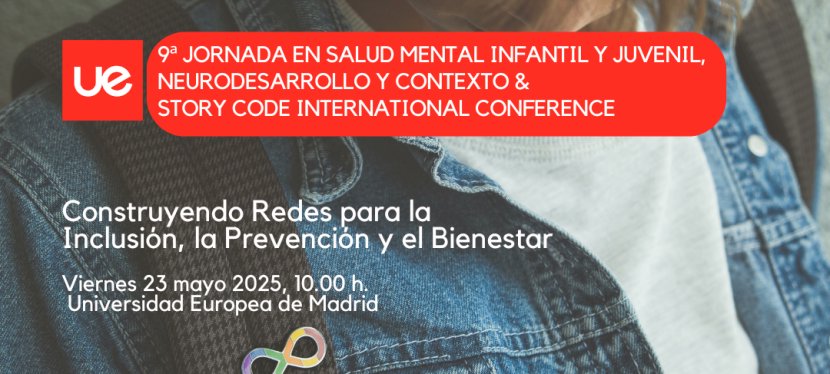🧠🎸 Educación, salud mental e innovación en un evento único:
📅 Viernes 23 mayo
📍 Univ. Europea, Alcobendas
10-14h 👉 9ª Jornada Salud Mental Infantil y Juvenil
15-19h 👉 Story Code Int. Conference
🎶 ¡Y concierto Rock Spectrum &amp; Rock A LA PAR!
🔗 bit.ly/4jLfhBd