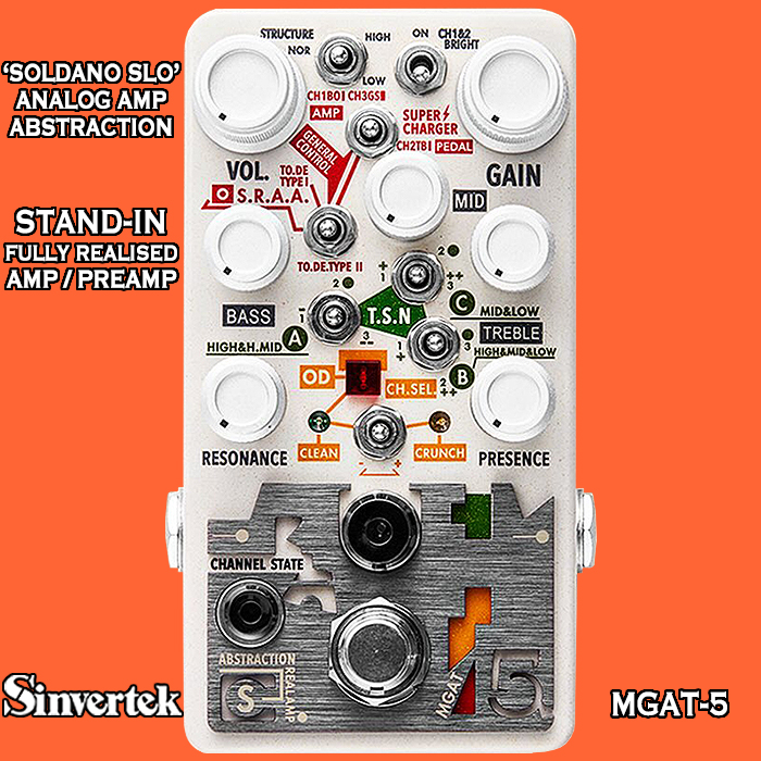 x_pedal's tweet photo. Sinvertek has announced it's 5th generation of N5 / MGAT Pedals - the SRAA Sinvertek Real Amp Abstraction of the Soldano SLO - https://t.co/PiRzJcZAKk @sinvertek #sinvertek #sinvertekn5series #sinvertekmgat #mgat5staa #soldanoslo #realampabstraction #preamp #pedalamp https://t.co/VqBtbmrIuY