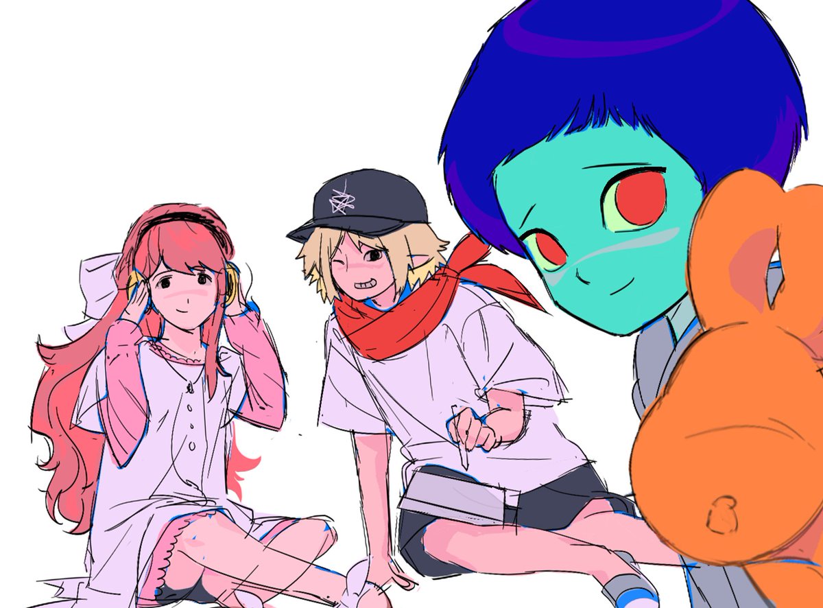 siin_07's tweet image. Porter MV characters