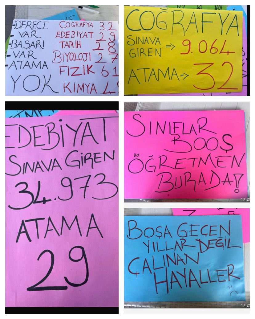 Ücretli öğretmenliğe son verilip yerine ek atama yapılmalı .. #Ankarada2024EkAtamaTalebi