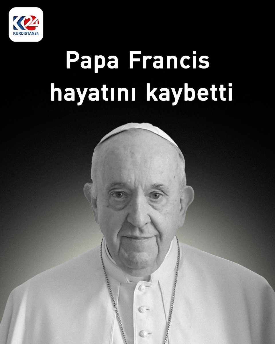 K24Turkce's tweet image. Katoliklerin ruhani lideri ve Vatikan Devlet Başkanı Papa Francis, 88 yaşında yaşamını yitirdi

#katolik #papafrancis