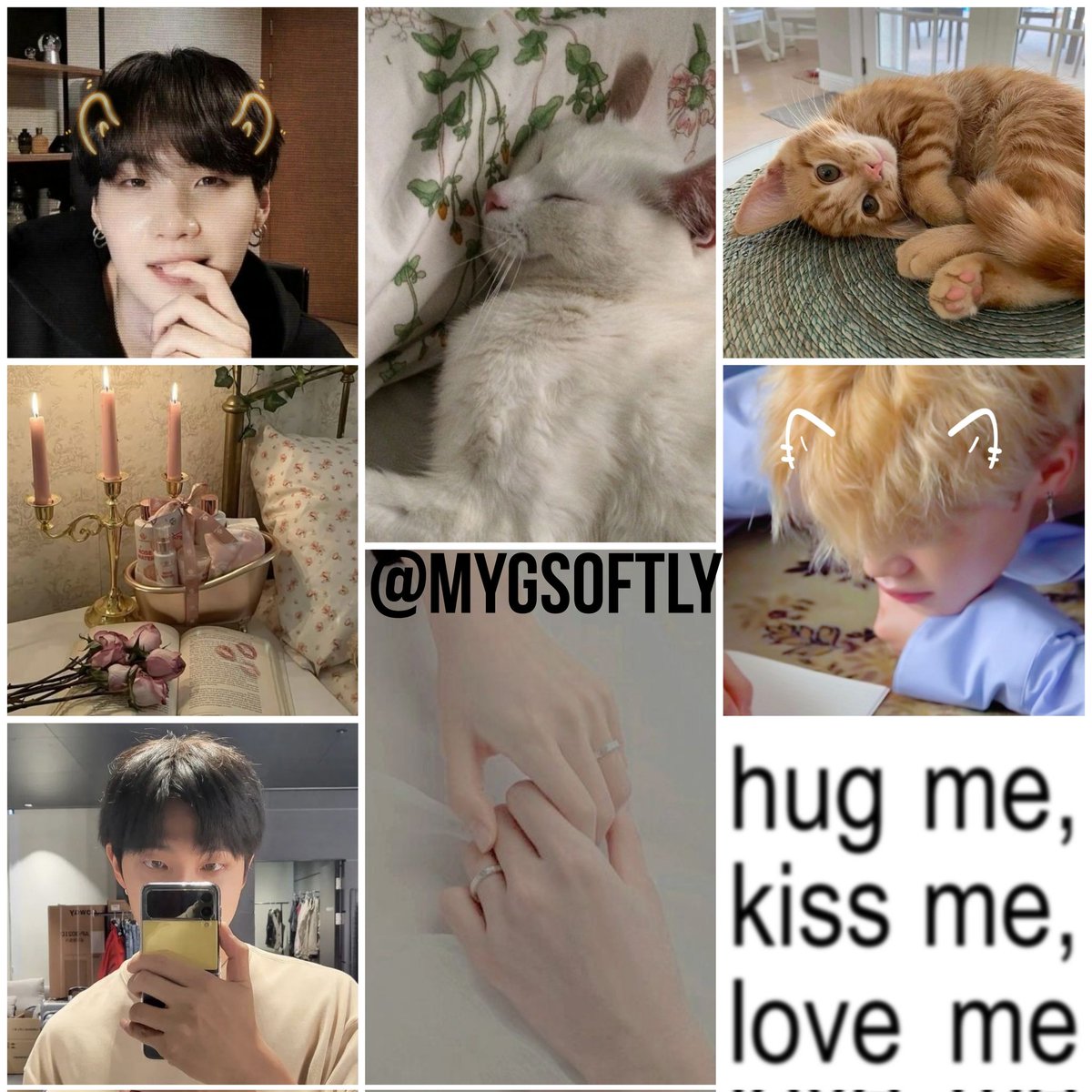 mygsoftly's tweet image. ʚ true love ɞ #yoonminau #drabble 

Namjoon lives with two hybrid cats and one day, he sees them kissing - and then he discovers that they are true mates.