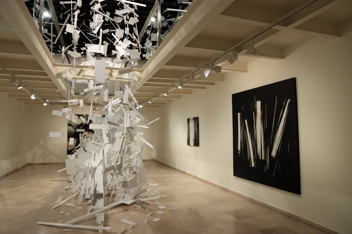 La artista Fuencisla Francés en el Museo Esteban Vicente de Segovia, una interesante 'experiencia inmersiva'. 
TEORÍA Y PRÁCTICA DEL FRAGMENTO | Calle 58 - Blogs elnortedecastilla.es