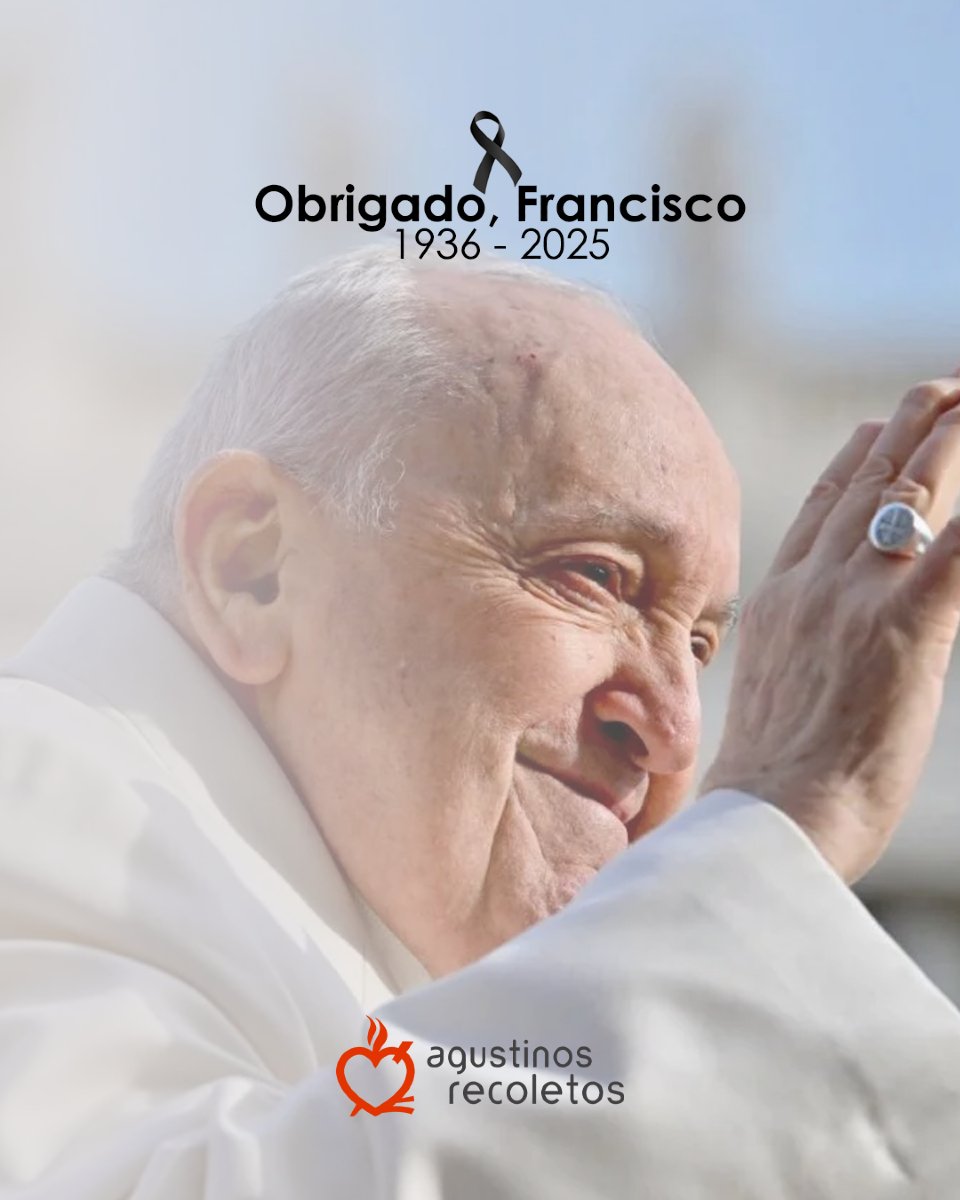 Gracias, Francisco❤️

Hoy oramos con alegría pascual por tu vida, por tu entrega como guía, pastor y testigo fiel del Evangelio.
Nos dejas un legado de humildad, ternura y esperanza, recordándonos que la Iglesia se construye desde el servicio, la escucha y el amor a los más