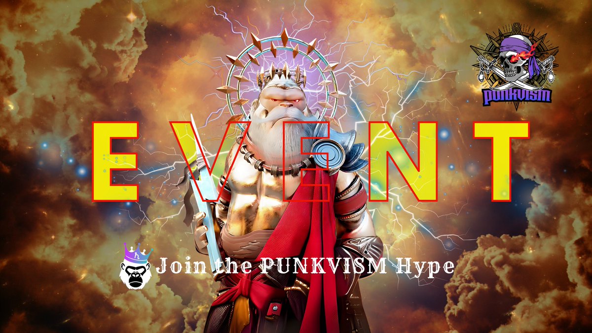🇺🇸 📢🏴‍☠️ “The Legendary Blog Event Returns!!!” 🦍🔥

Hello Punkyvists! ☠🔥
The PUNKVISM Team is excited to bring you another special blog event!
This campaign is designed to help spread the vision of PUNKVISM and reward those who share it passionately. ✨

✨ Event Theme
Watch