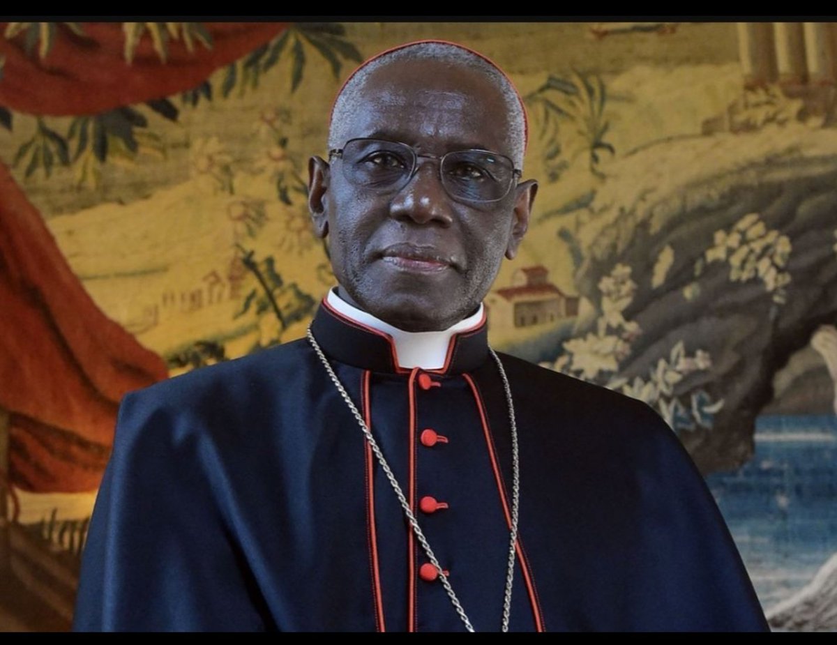 brotherlydey4u's tweet image. Cardinal Sarah for pope