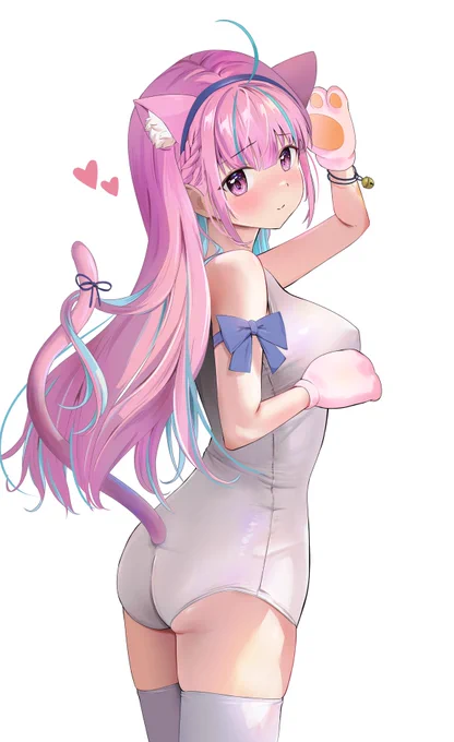 白スクあくたん#湊あくあ #あくあーと #イラスト 