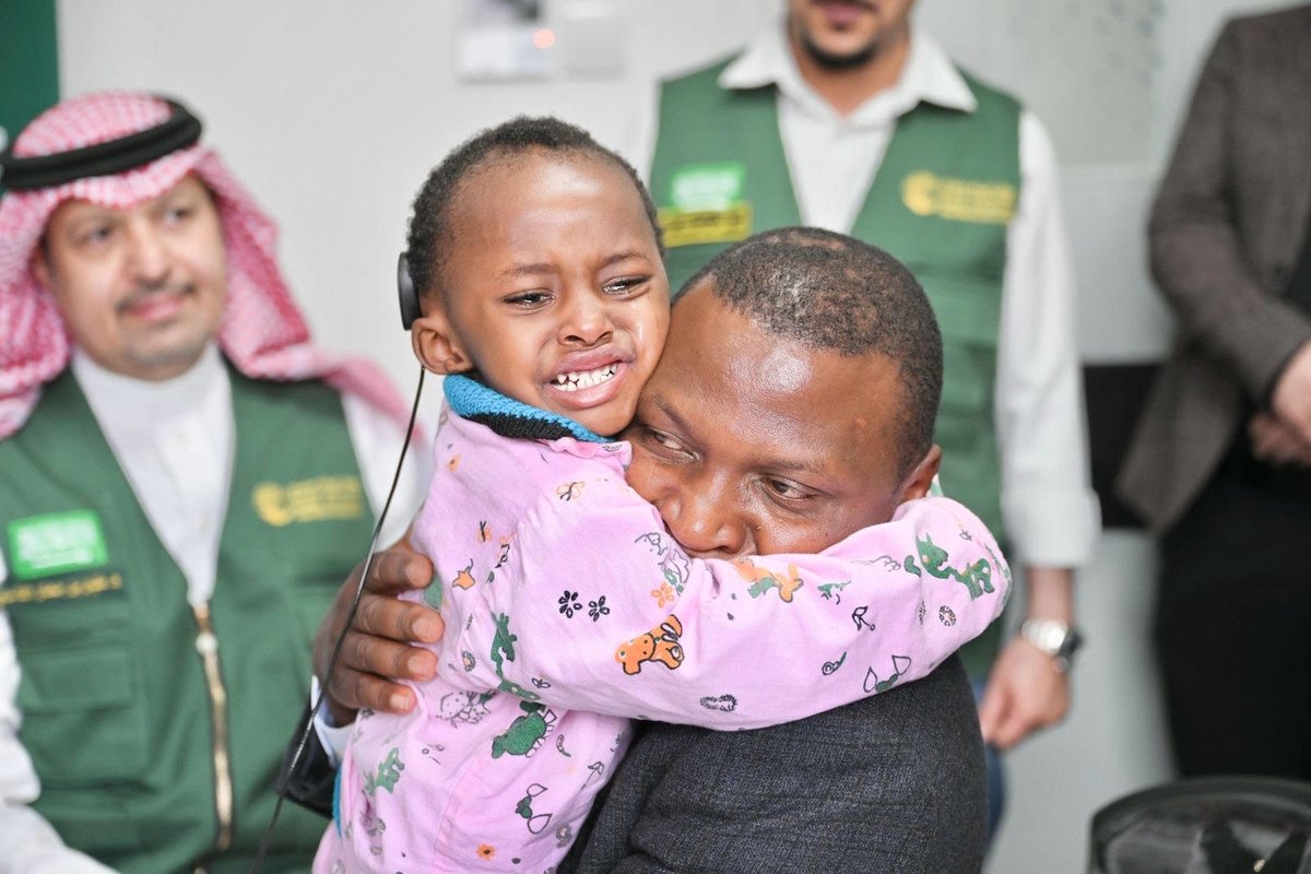 الفريق الطبي التطوعي لــ #مركز_الملك_سلمان_للإغاثة بجمهورية #كينيا يُجري 28 عملية لزراعة القوقعة للأطفال