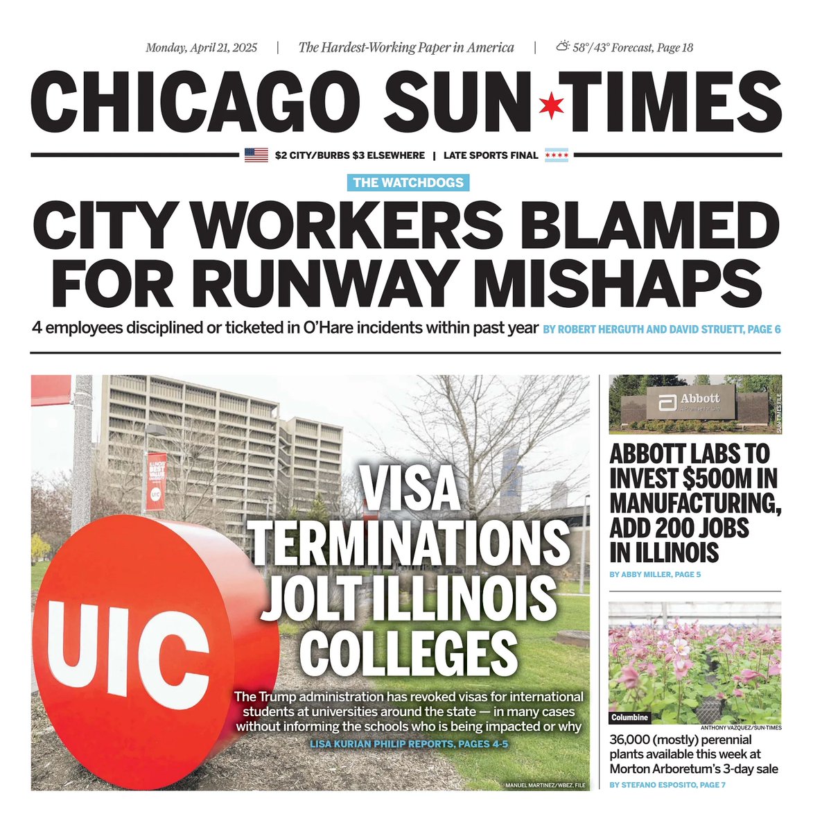 π΅ππππ πΏππππ πππππ’ π° (@ukpapers) on Twitter photo πΊπΈ Visa Terminations Jolt Illinois Colleges
β«βThe bar keeps moving, as far as whoβs at risk,β says one staffer at the University of Illinois Chicago
β«<a href="/LAPhilip/">Lisa Kurian Philip</a>
β«is.gd/AkkOUZ
#frontpagestoday #USA <a href="/Suntimes/">Chicago Sun-Times</a> πΊπΈ πΊπΈ Visa Terminations Jolt Illinois Colleges
β«βThe bar keeps moving, as far as whoβs at risk,β says one staffer at the University of Illinois Chicago
β«<a href="/LAPhilip/">Lisa Kurian Philip</a>
β«is.gd/AkkOUZ
#frontpagestoday #USA <a href="/Suntimes/">Chicago Sun-Times</a> πΊπΈ