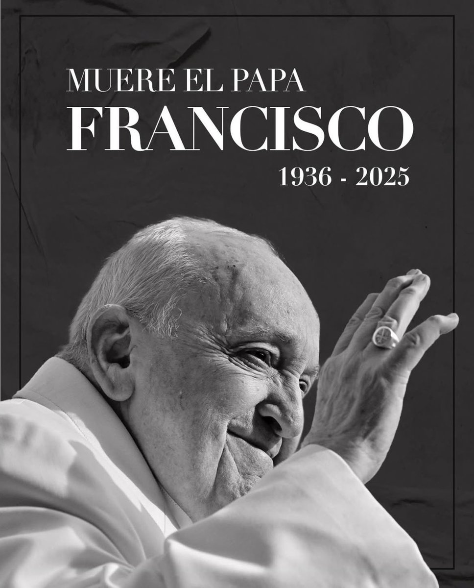 apocrifo2012's tweet photo. #PapaFrancisco RIP! POPE FRANCIS https://t.co/fEpBgddGGB