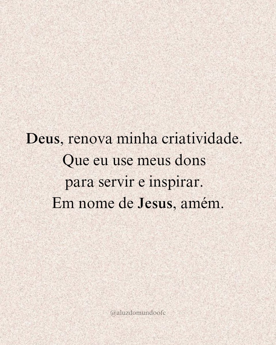 Digite: AMÉM!