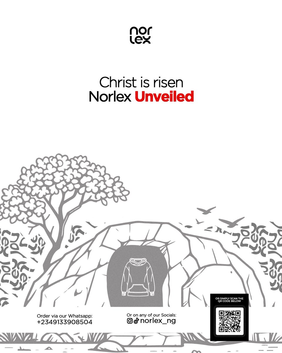 norlex_ng's tweet photo. We rise with meaning.
We dress with purpose.
Christ is risen. Norlex unveiled.
On this day of new beginnings, we’re proud to officially launch Norlex. Happy Easter from all of us at Norlex. https://t.co/gStbBje5uR