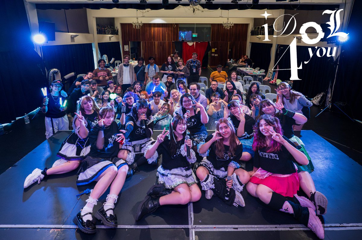 𐙚₊˚⊹ᡣ𐭩 IDOL4YOU お疲れ!

Thank you everyone for attending our second hosted live, IDOL4YOU, and being there to witness our first original song 「星に願う」 (Hoshi ni Negau)! 

GUESTS — <a href="/noxianight/">NoXia</a> <a href="/SParK_aus/">SParK! @ SMASH! 2024</a> <a href="/mysticinfo_/">MYSTiC</a>