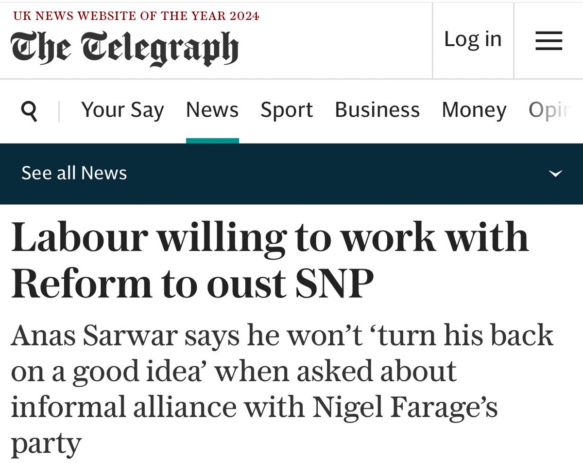 JulesRools.. (Extremely) (@julesmcbot) on Twitter photo <a href="/Neilsocialist/">Neil Findlay</a> How are you working that one out?
It's YOUR party and the Tories who are pandering to Farage and co... Not to mention Sarwar wanting to emulate Trumpism in Scotland. <a href="/Neilsocialist/">Neil Findlay</a> How are you working that one out?
It's YOUR party and the Tories who are pandering to Farage and co... Not to mention Sarwar wanting to emulate Trumpism in Scotland.