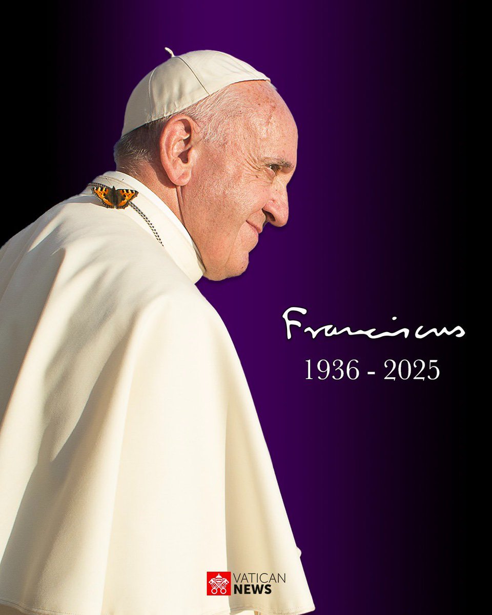 Sofia Brambilla (@sofiabrambilla) on Twitter photo Con profundo dolor, recibimos la noticia del fallecimiento de Su Santidad el Papa Francisco, justo después de las Pascuas, en un momento que nos invita aún más a la reflexión, a la esperanza y al amor que él tanto predicó <a href="/Pontifex_es/">Papa León XIV</a>
Francisco no solo fue un líder espiritual, Con profundo dolor, recibimos la noticia del fallecimiento de Su Santidad el Papa Francisco, justo después de las Pascuas, en un momento que nos invita aún más a la reflexión, a la esperanza y al amor que él tanto predicó <a href="/Pontifex_es/">Papa León XIV</a>
Francisco no solo fue un líder espiritual,