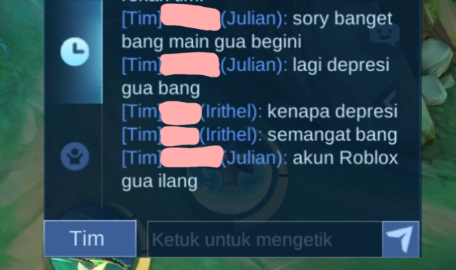Ml! kasian julian sampe dpt coklat 😔😔🥀🥀