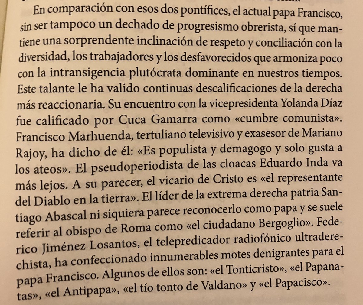 Ahora que vendrán las falsas alabanzas, recordemos qué dijeron los regres patrios del papa Francisco cuando vivía.
(Recorte extraído de "Malismo").