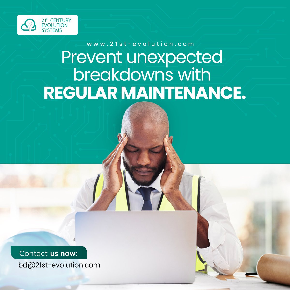 21stCentury_Evo's tweet image. Keeping your systems in check regularly means fewer headaches, less downtime, and more peace of mind.
It is the little checkups that save you from big shutdowns.
Let us help you stay one step ahead always!
📩 bd@21st-evolution.com
🌐 21st-evolution.com
#AMCSolutions