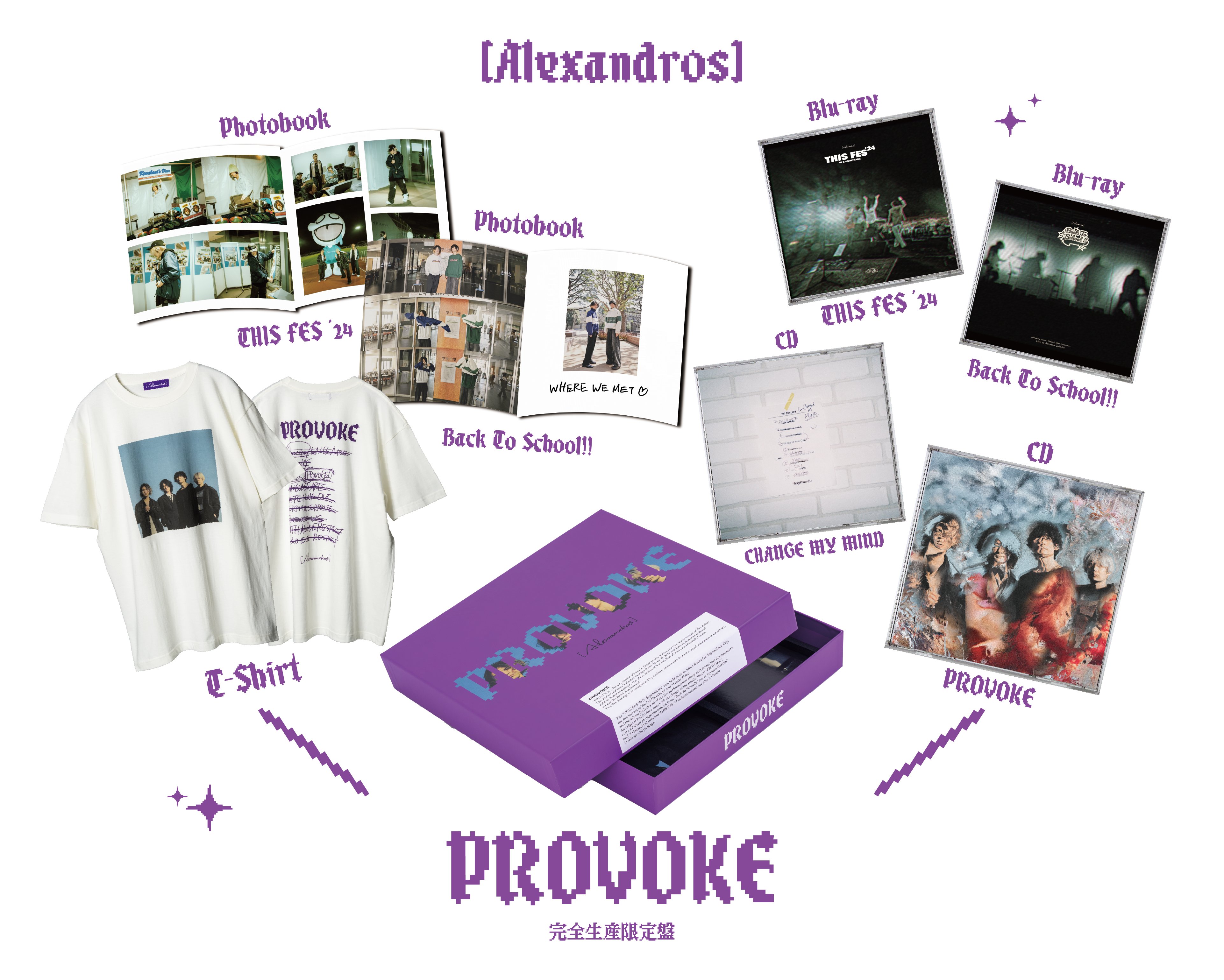 PROVOKE | ［Alexandros］Official Site