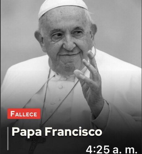AHORA.- Muerte del papa Francisco, en directo | El sumo sacerdote fallece tras varios meses de salud delicada

El argentino ha fallecido a los 88 años después de varios meses de idas y venidas hospitalarias. En febrero, fue ingresado en el hospital Gemelli de Roma,