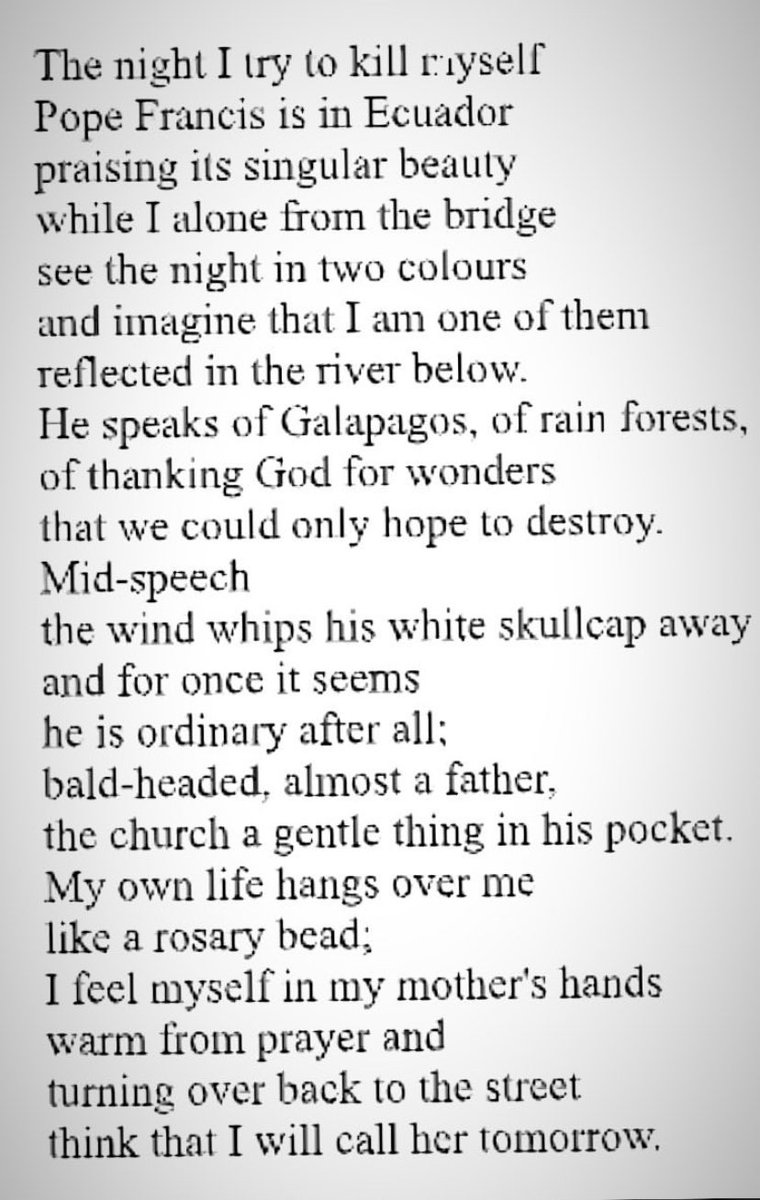 Spent the last hour trawling the internet trying to find who wrote this poem. I read it years ago and it has stuck with me ever since.